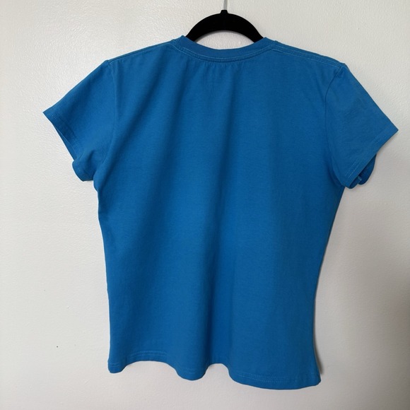 Women's Caribbean Bahamas paradise Blue Large cruise T-shirt Vacation Summer Tee - Picture 9 of 9